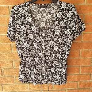 Vintage Floral Top